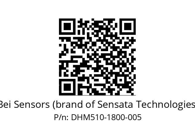  DHM5_10//RG55//01800//G6A// Bei Sensors (brand of Sensata Technologies) DHM510-1800-005