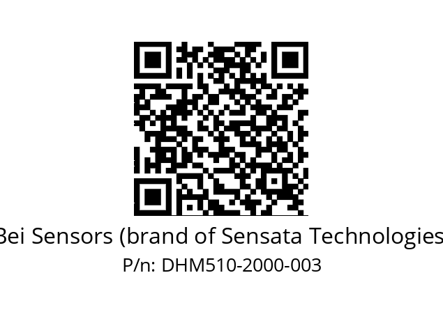  DHM5_10//RG59//02000//G6R// Bei Sensors (brand of Sensata Technologies) DHM510-2000-003