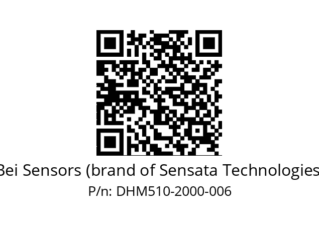  DHM5_10//RG59//02000//G3R020// Bei Sensors (brand of Sensata Technologies) DHM510-2000-006