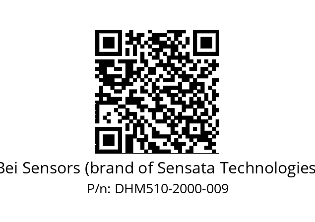  DHM5_10//RG59//02000//G3R060// Bei Sensors (brand of Sensata Technologies) DHM510-2000-009