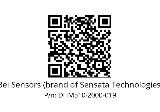  DHM5_10//2G29//02000//G6A//--03-- Bei Sensors (brand of Sensata Technologies) DHM510-2000-019