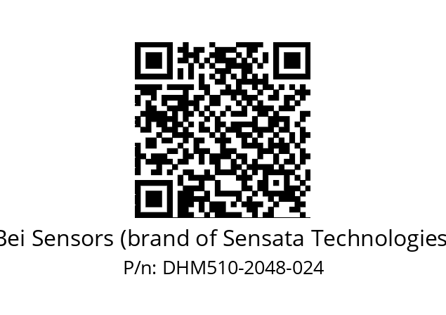  DHM5_10//RG58//02048//G6R// Bei Sensors (brand of Sensata Technologies) DHM510-2048-024