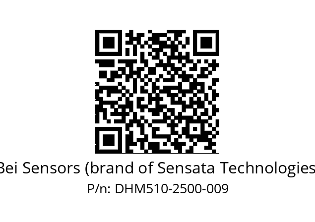  DHM5_10//RG59//02500//G3A060// Bei Sensors (brand of Sensata Technologies) DHM510-2500-009