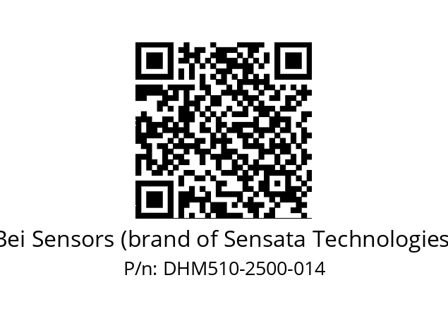  DHM5_10//RG59//02500//G6A// Bei Sensors (brand of Sensata Technologies) DHM510-2500-014