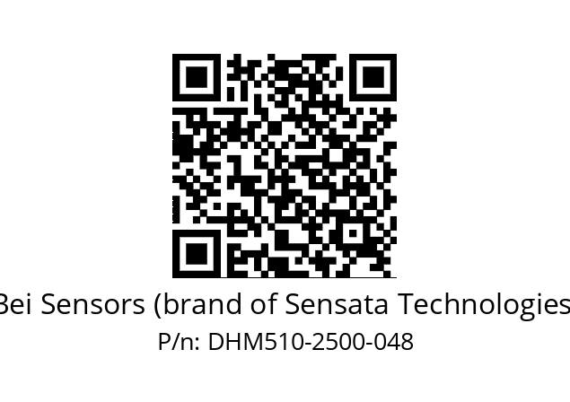  DHM5_10//RG59//02500//G5R// Bei Sensors (brand of Sensata Technologies) DHM510-2500-048