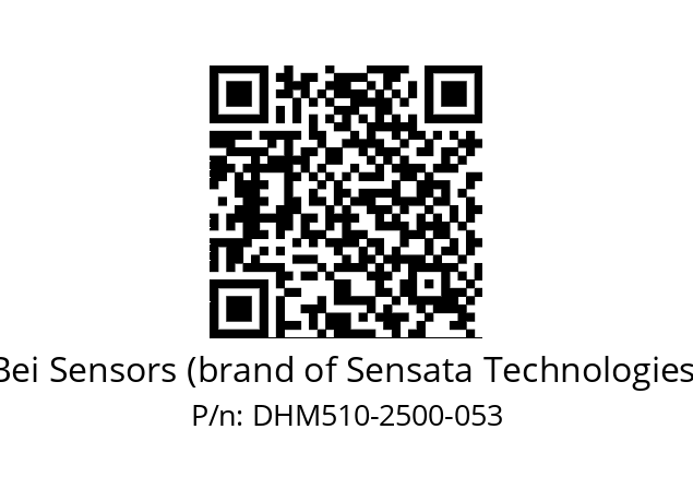  DHM5_10//RP59//02500//GPR030// Bei Sensors (brand of Sensata Technologies) DHM510-2500-053