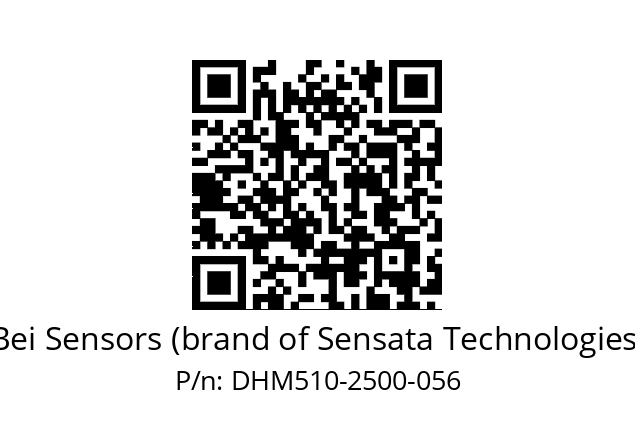  DHM5_10//RG59//02500//G5R//--03-- Bei Sensors (brand of Sensata Technologies) DHM510-2500-056