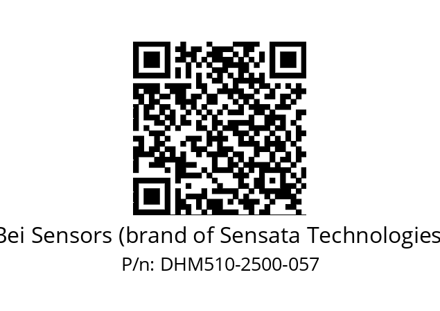  DHM5_10//RG29//02500//G3R100// Bei Sensors (brand of Sensata Technologies) DHM510-2500-057