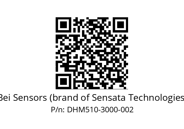  DHM5_10//2G22//03000//G2R// Bei Sensors (brand of Sensata Technologies) DHM510-3000-002