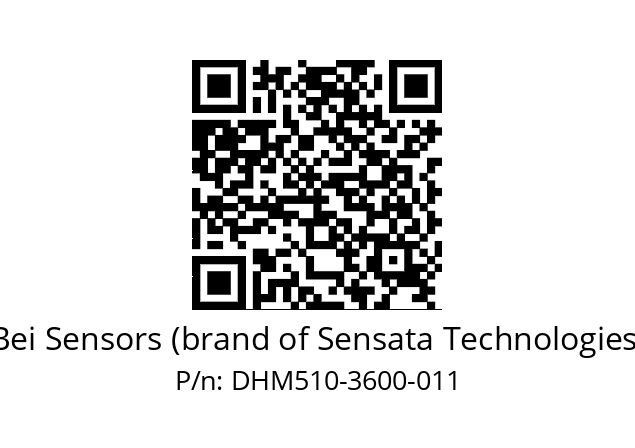  DHM5_10//RG59//03600//G3R050// Bei Sensors (brand of Sensata Technologies) DHM510-3600-011