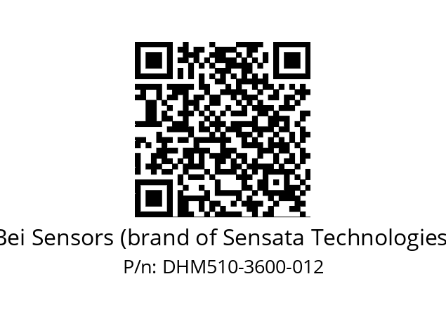  DHM5_10//RG59//03600//G3A020// Bei Sensors (brand of Sensata Technologies) DHM510-3600-012