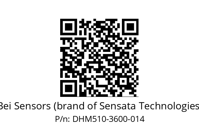  DHM5_10//RG59//03600//G5R// Bei Sensors (brand of Sensata Technologies) DHM510-3600-014