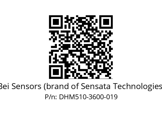  DHM5_10//RG59//03600//G3R100// Bei Sensors (brand of Sensata Technologies) DHM510-3600-019