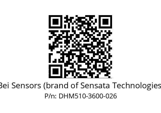  DHM5_10//RG51//03600//G2R// Bei Sensors (brand of Sensata Technologies) DHM510-3600-026