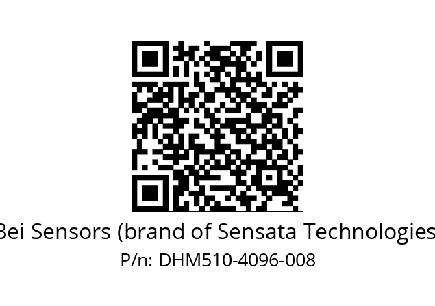  DHM5_10//RG5N//04096//G6R// Bei Sensors (brand of Sensata Technologies) DHM510-4096-008