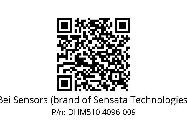  DHM5_10//RP59//04096//G8R// Bei Sensors (brand of Sensata Technologies) DHM510-4096-009