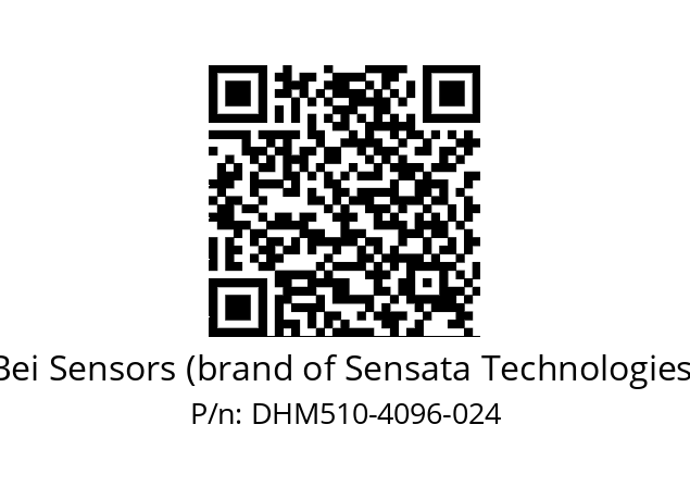  DHM5_10//2G29//04096//G6A// Bei Sensors (brand of Sensata Technologies) DHM510-4096-024