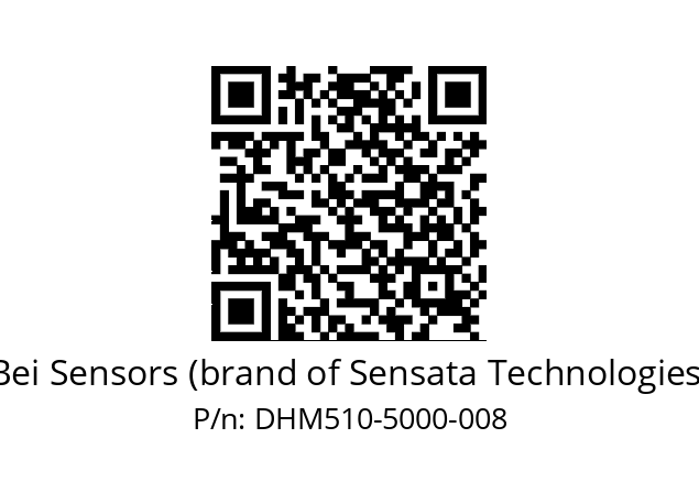  DHM5_10//RG5N//05000//G3R020// Bei Sensors (brand of Sensata Technologies) DHM510-5000-008