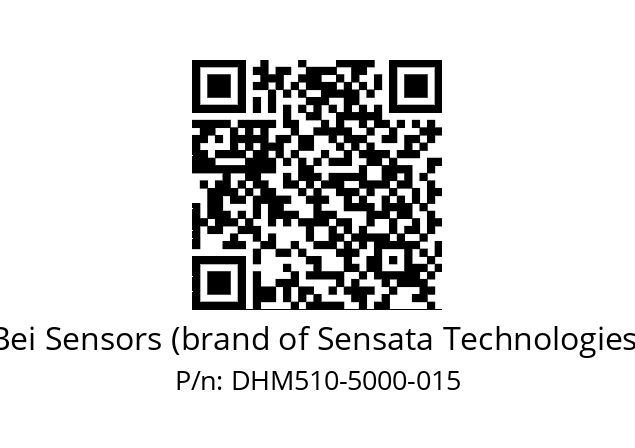  DHM5_10//2G2A//05000//G6R// Bei Sensors (brand of Sensata Technologies) DHM510-5000-015