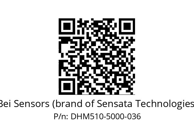  DHM5_10//RG59//05000//G8R// Bei Sensors (brand of Sensata Technologies) DHM510-5000-036