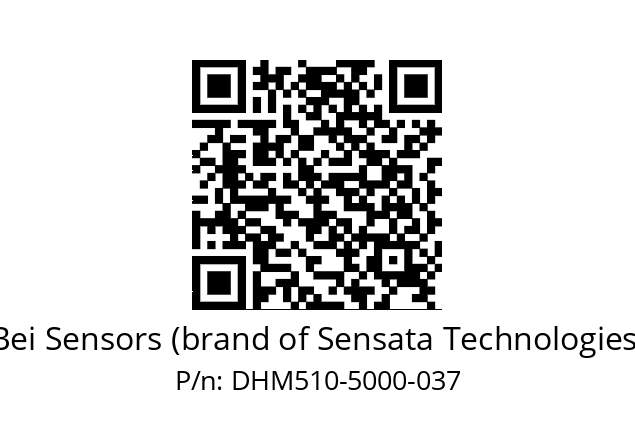  DHM5_10//RG59//05000//G5A// Bei Sensors (brand of Sensata Technologies) DHM510-5000-037