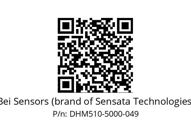  DHM5_10//RG5I//05000//G1R// Bei Sensors (brand of Sensata Technologies) DHM510-5000-049