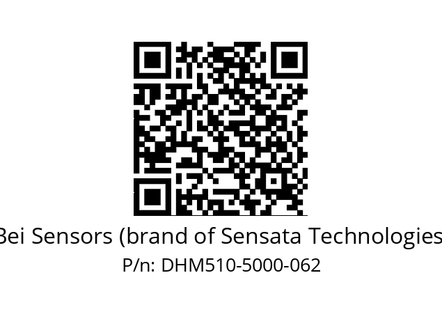  DHM5_10//2G29//05000//G3R050// Bei Sensors (brand of Sensata Technologies) DHM510-5000-062