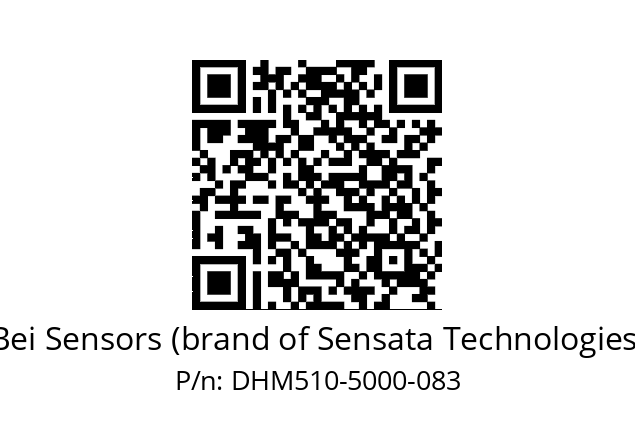  DHM5_10//2P29//05000//G3R050//--03-- Bei Sensors (brand of Sensata Technologies) DHM510-5000-083