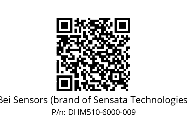  DHM5_10//RG29//06000//G3R150// Bei Sensors (brand of Sensata Technologies) DHM510-6000-009