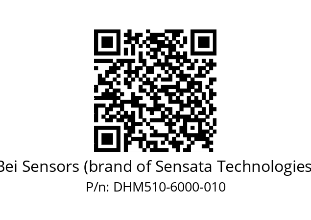  DHM5_10//RG51//06000//G1R// Bei Sensors (brand of Sensata Technologies) DHM510-6000-010