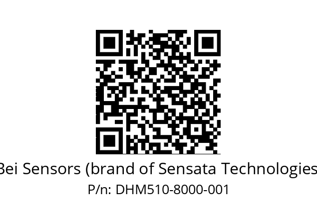  DHM5_10//RG59//08000//G6R// Bei Sensors (brand of Sensata Technologies) DHM510-8000-001