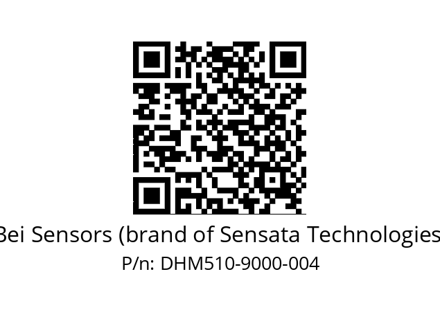  DHM5_10//2G29//09000//G6R// Bei Sensors (brand of Sensata Technologies) DHM510-9000-004