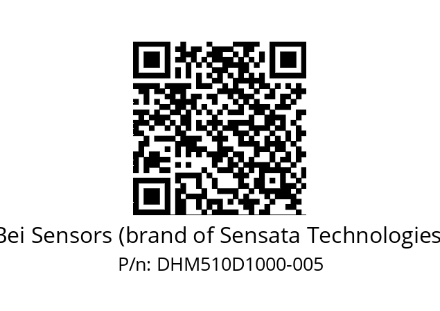  DHM5_10//RG59//10000//G3R020// Bei Sensors (brand of Sensata Technologies) DHM510D1000-005