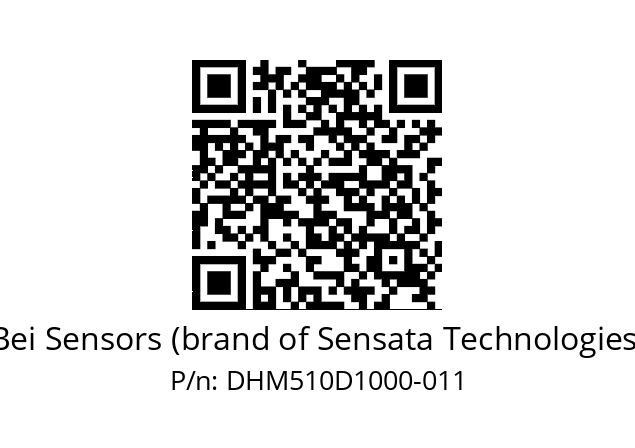  DHM5_10//RG55//10000//G1R// Bei Sensors (brand of Sensata Technologies) DHM510D1000-011