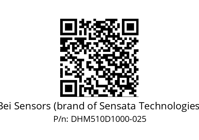  DHM5_10//RG59//10000//G3R020//--05-- Bei Sensors (brand of Sensata Technologies) DHM510D1000-025