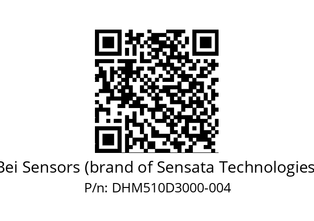  DHM5_10//RG59//30000//G3A020// Bei Sensors (brand of Sensata Technologies) DHM510D3000-004