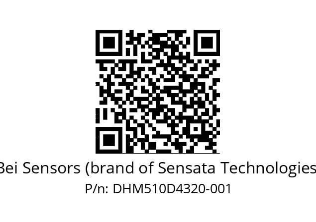  DHM5_10//RG59//43200//G6R// Bei Sensors (brand of Sensata Technologies) DHM510D4320-001