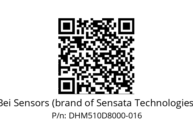  DHM5_10//RG29//80000//G3R020// Bei Sensors (brand of Sensata Technologies) DHM510D8000-016