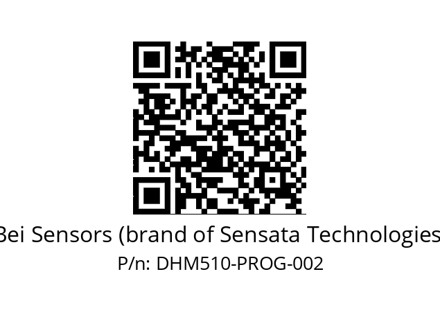  DHM5_10//RGXX//EPROG//G6R// Bei Sensors (brand of Sensata Technologies) DHM510-PROG-002