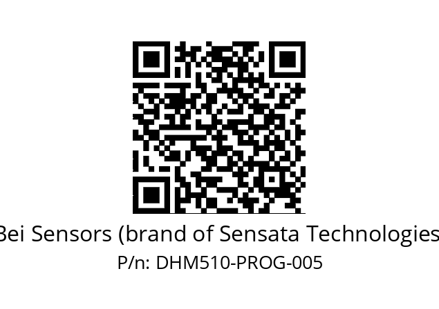  DHM5_10//RGXX//EPROG//GMR// Bei Sensors (brand of Sensata Technologies) DHM510-PROG-005