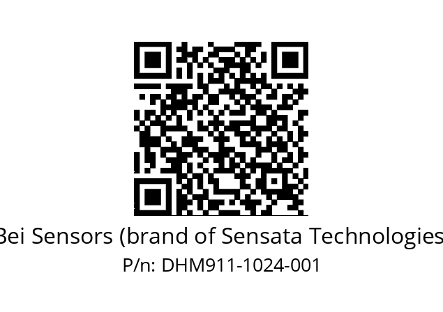  DHM9_11//5GT9//01024//GBR//--07-- Bei Sensors (brand of Sensata Technologies) DHM911-1024-001