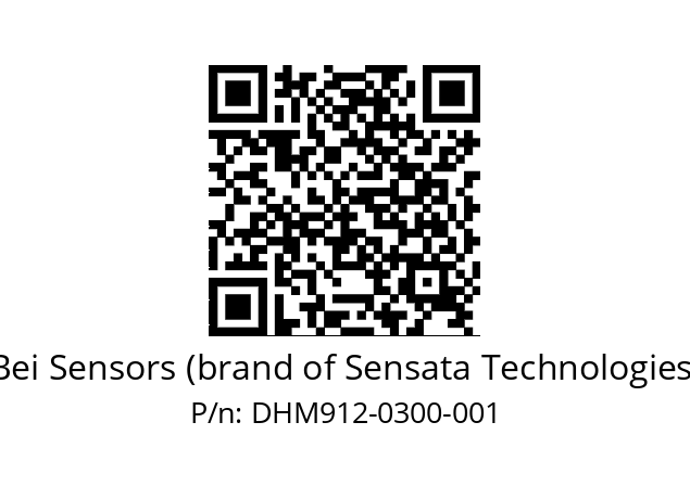  DHM9_12//RG58//00300//GBR// Bei Sensors (brand of Sensata Technologies) DHM912-0300-001