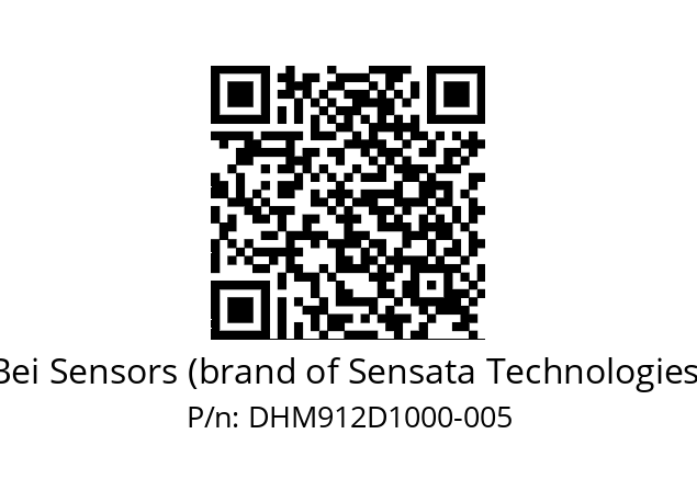  DHM9_12//RG59//10000//G3R020// Bei Sensors (brand of Sensata Technologies) DHM912D1000-005