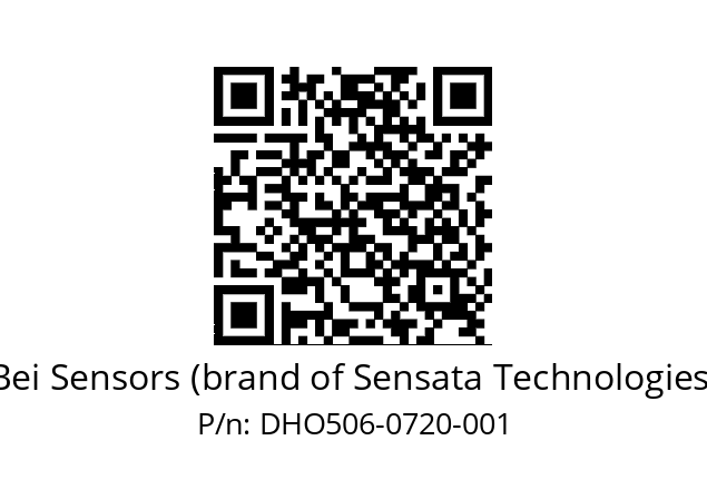  DHO5_06//RG59//00720//G3R020//D0---- Bei Sensors (brand of Sensata Technologies) DHO506-0720-001