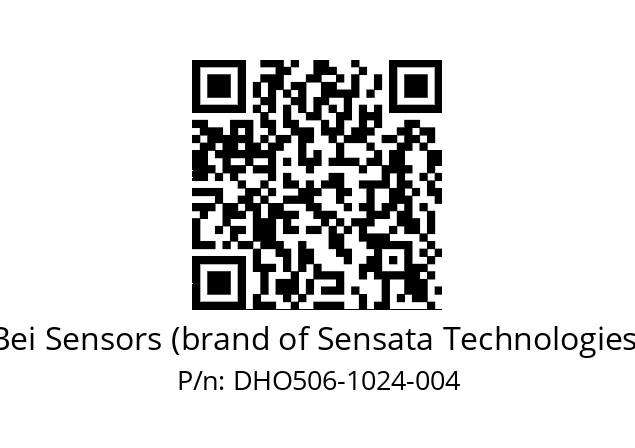  DHO5_06//RG29//01024//G3R020//D0---- Bei Sensors (brand of Sensata Technologies) DHO506-1024-004