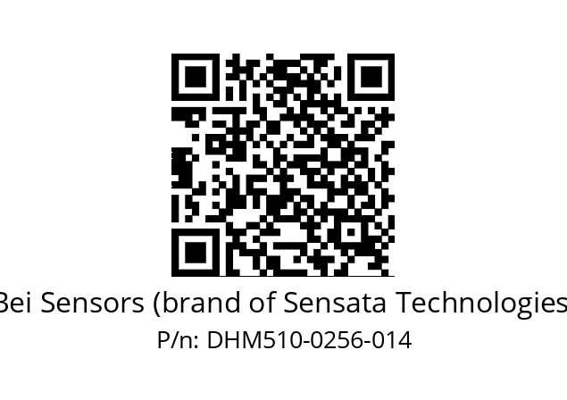  DHM5_10//RP59//00256//G3A020//---- Bei Sensors (brand of Sensata Technologies) DHM510-0256-014