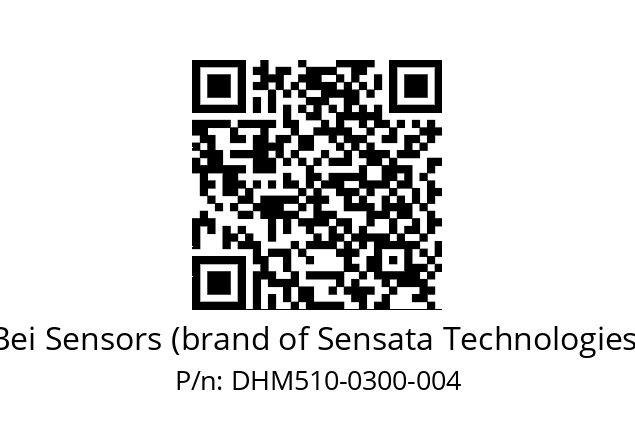  DHM5_10//RG52//00300//G2R//--02-- Bei Sensors (brand of Sensata Technologies) DHM510-0300-004