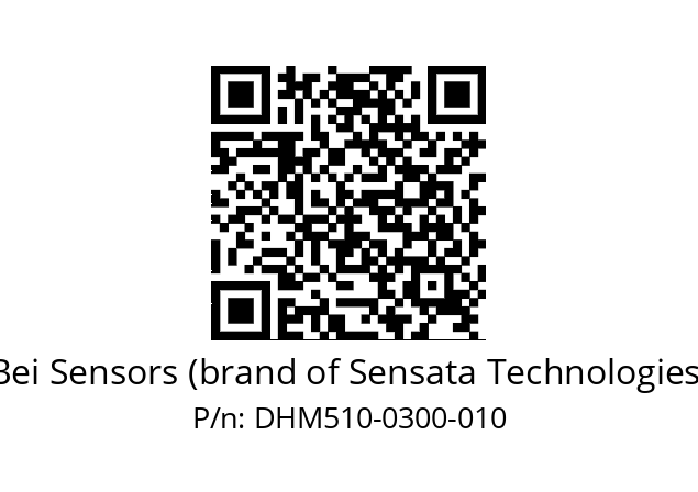  DHM5_10//RG59//00300//G3A040// Bei Sensors (brand of Sensata Technologies) DHM510-0300-010