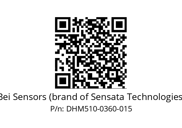  DHM5_10//RG59//00360//G8R// Bei Sensors (brand of Sensata Technologies) DHM510-0360-015