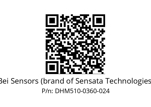  DHM5_10//RG59//00360//G3A020// Bei Sensors (brand of Sensata Technologies) DHM510-0360-024